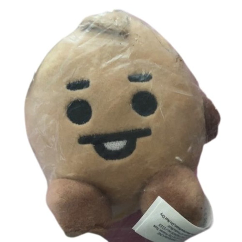 BTS 21‎ "Shooky" brown keychain plushie line friends bag charm